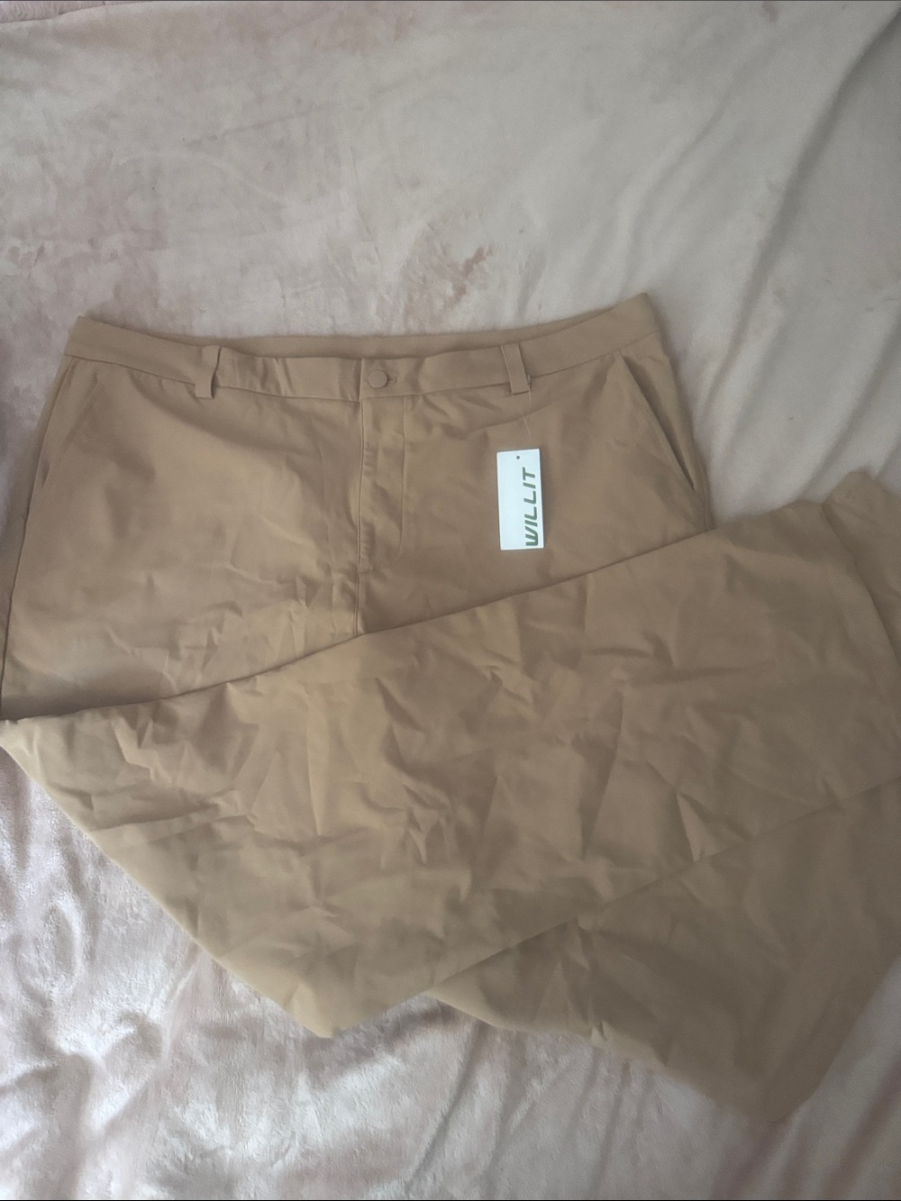 Men's Tan Casual Chinos